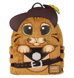 Loungefly - Shrek Puss in Boots - Plush Backpack