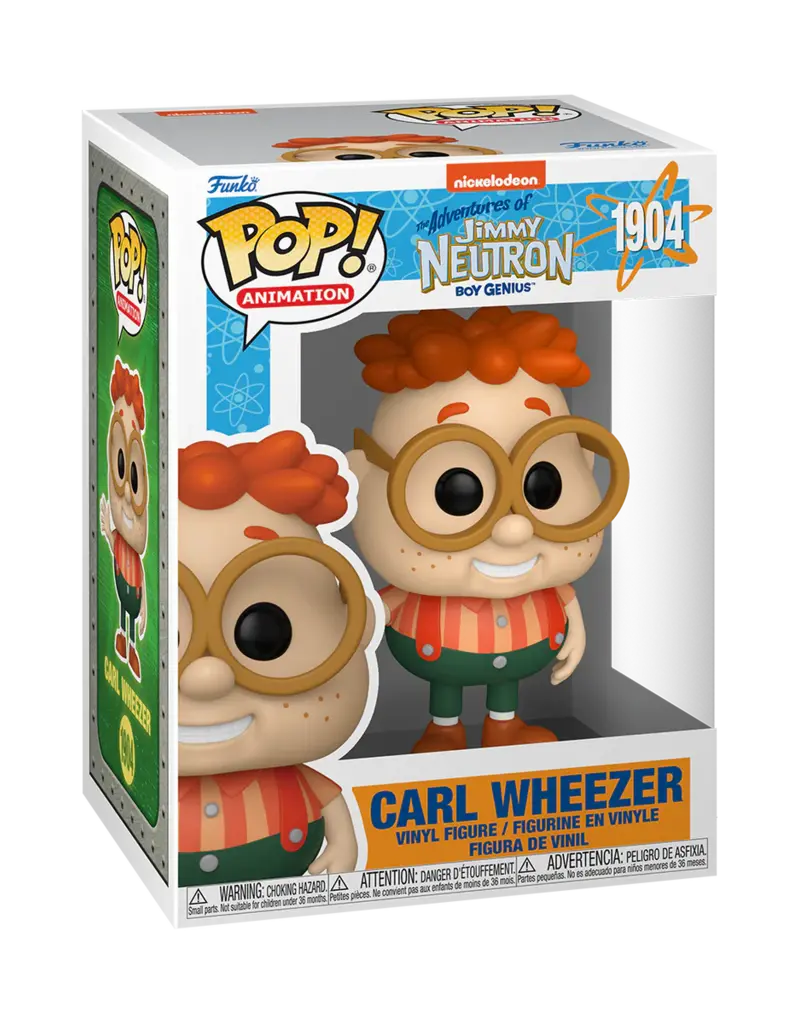 Funko Pop! Nickelodeon Jimmy Neutron - Carl Wheezer