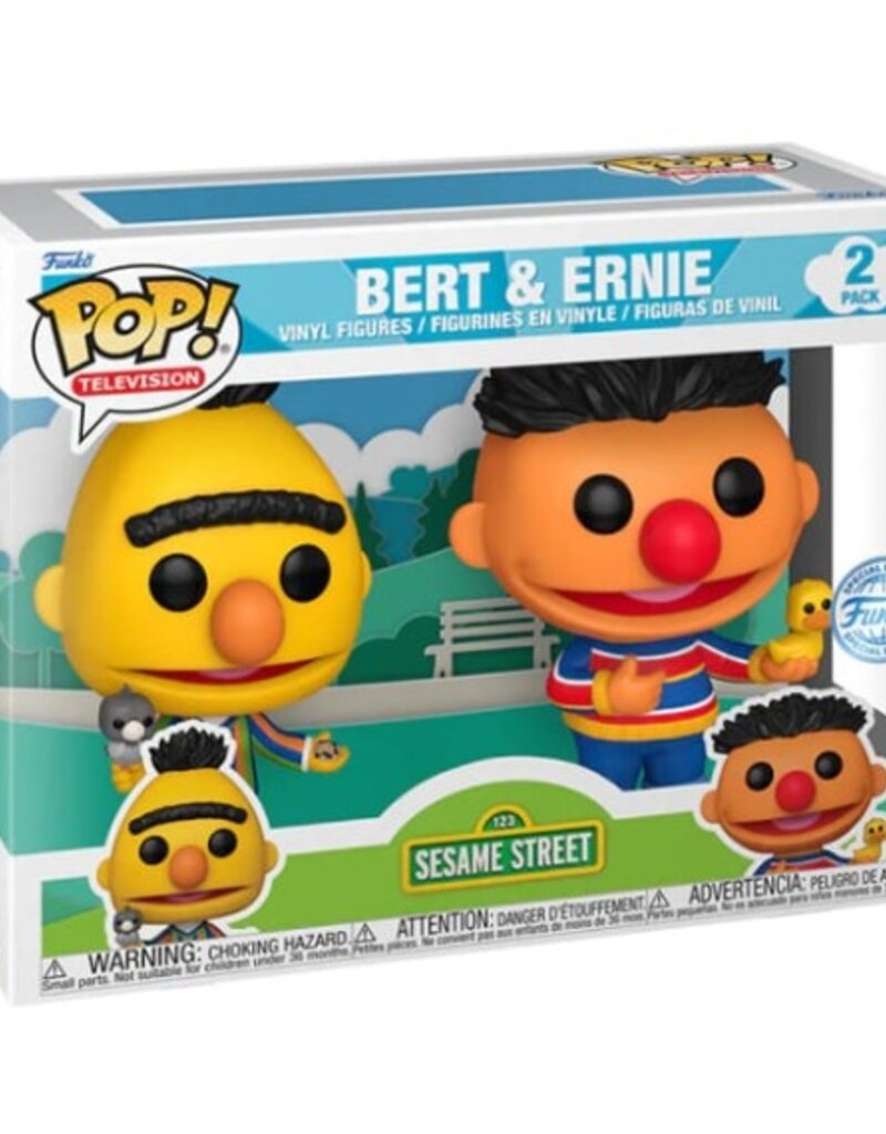 Funko Pop! Sesame Street - Bert & Ernie 2-Pack Special Edition