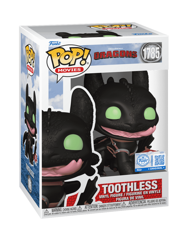 Funko Pop! How to Train Your Dragon - Toothless with Tonque Special Edition