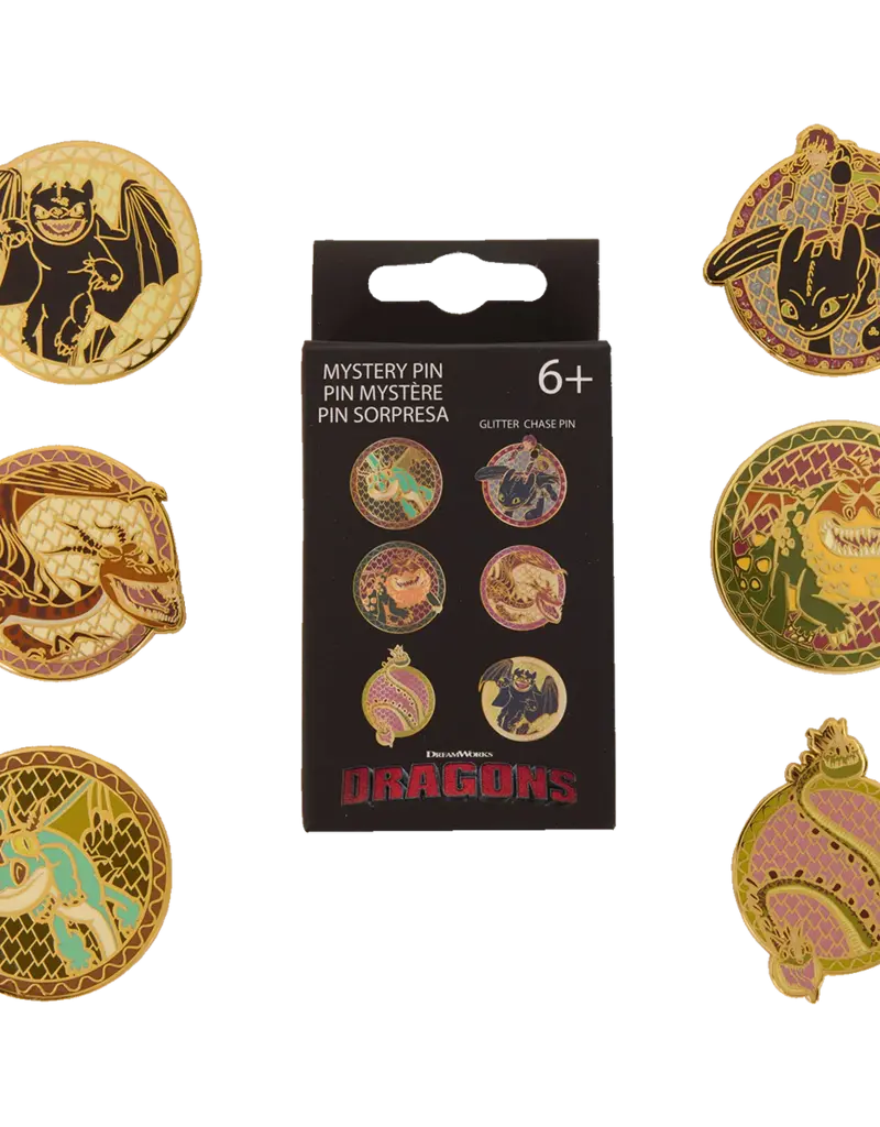 Loungefly How to train your Dragon - Blind Box Pin