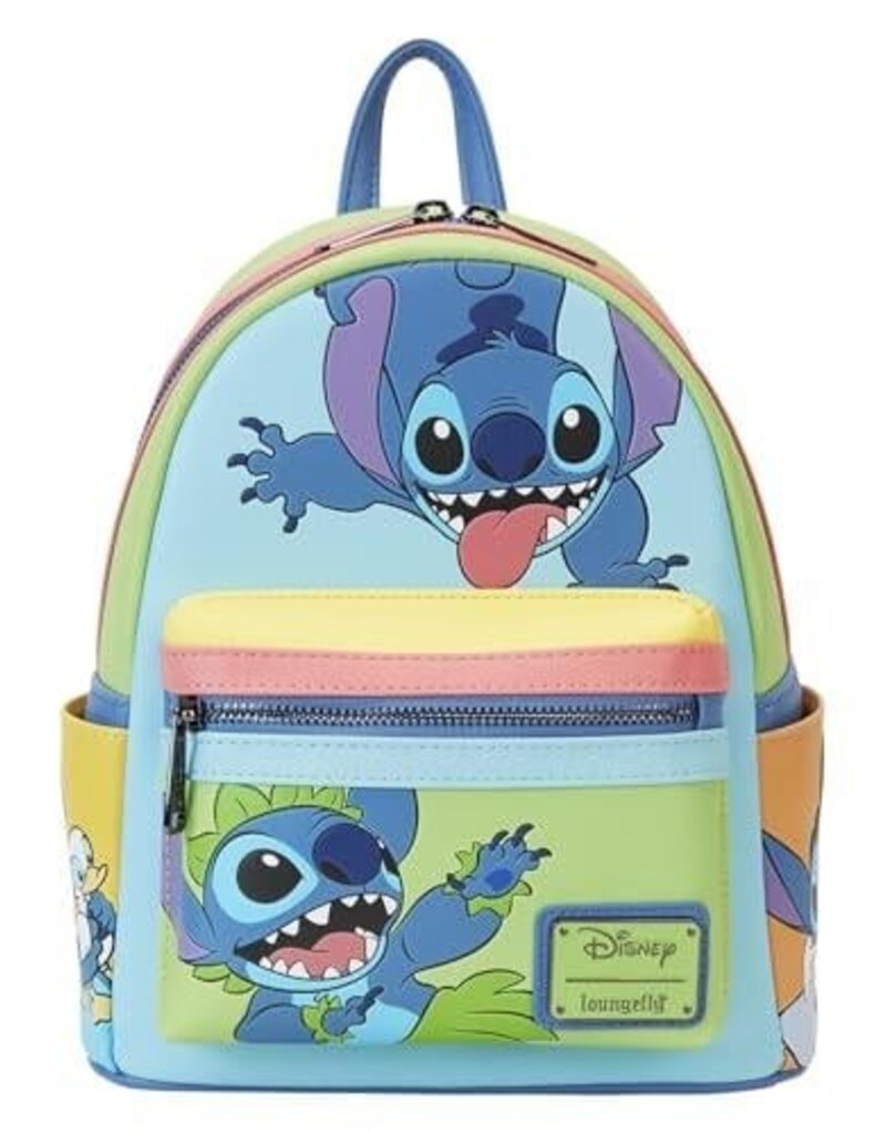 Loungefly Disney - Stitch  Colorblock Exclusive Backpack