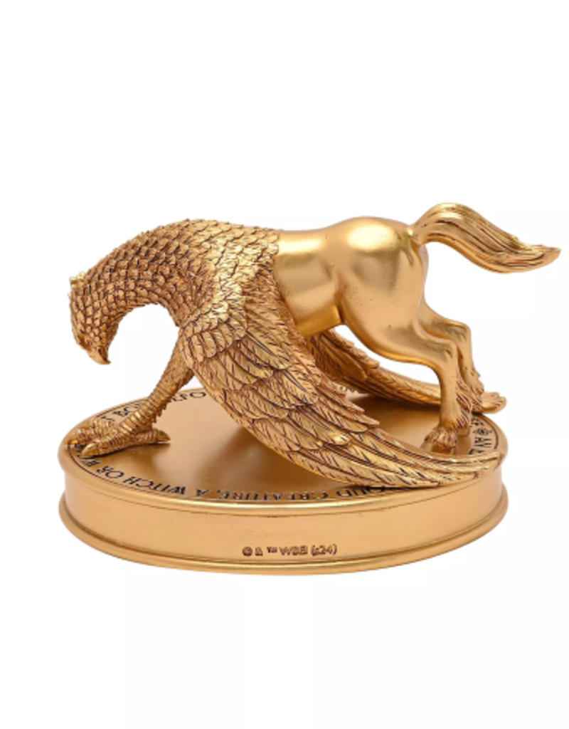 Harry Potter - Hippogriff Gold Figurine