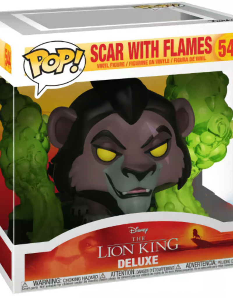 Funko Pop! Disney The Lion King - Scar With Flames Special Edition