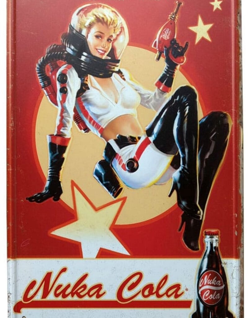 Fallout Nuka Cola Tin Sign