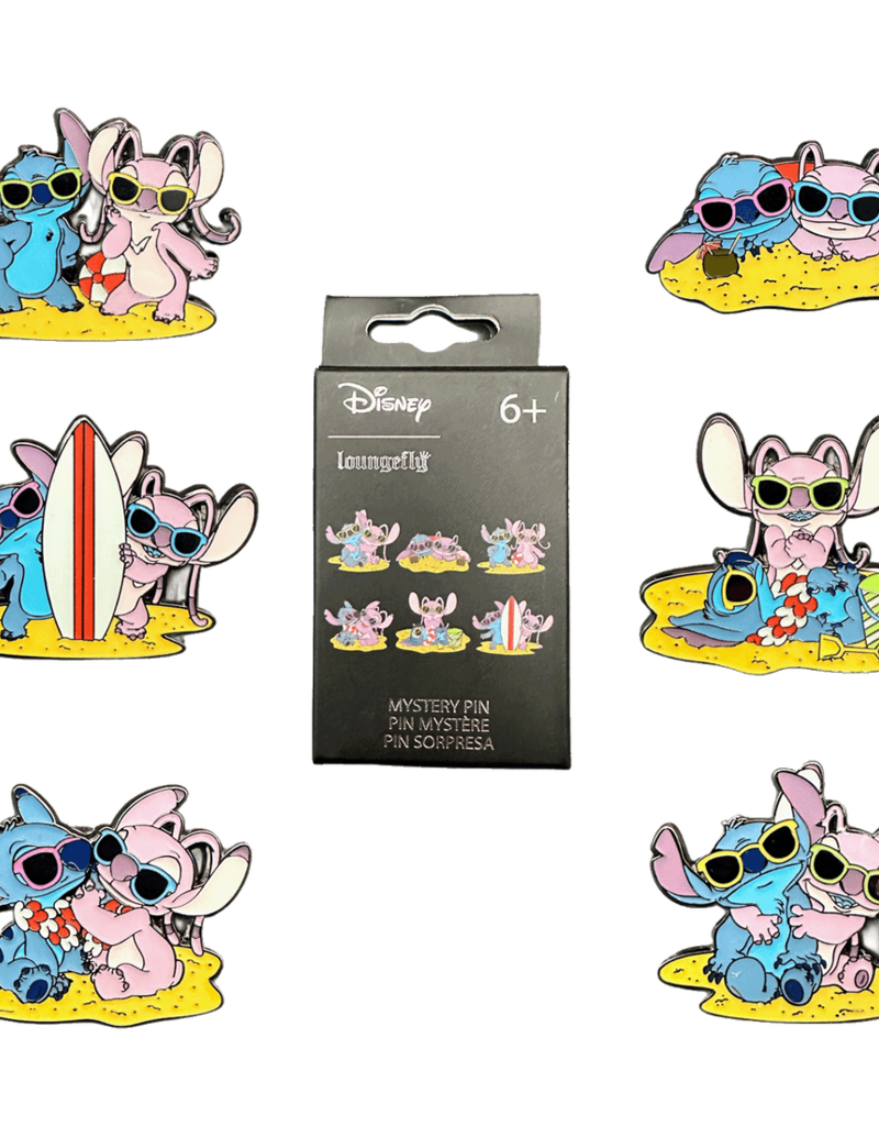 Loungefly Blind Box Pin - Disney Stitch & Angel