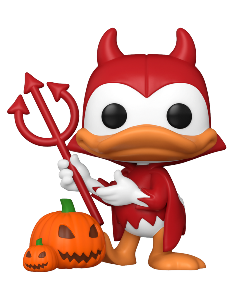Funko Pop! Disney Mickey And Friends - Devil Donald With Pumpkin - Special Edition