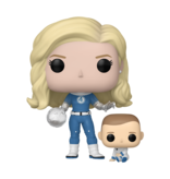 Funko Pop! Marvel The Fantastic Four - Invisible Woman & Franklin