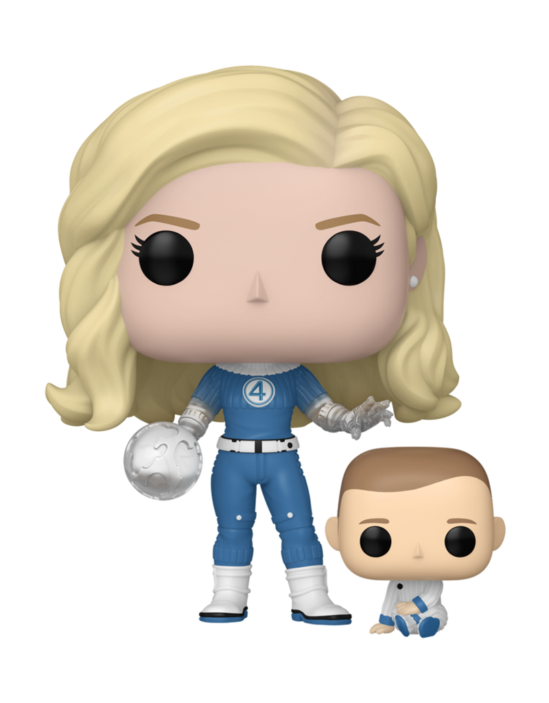 Funko Pop! Marvel The Fantastic Four - Invisible Woman & Franklin