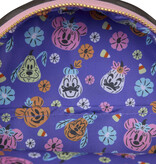 Loungefly Disney - Minnie Mouse Pumpkin Backpack - Glows In The Dark