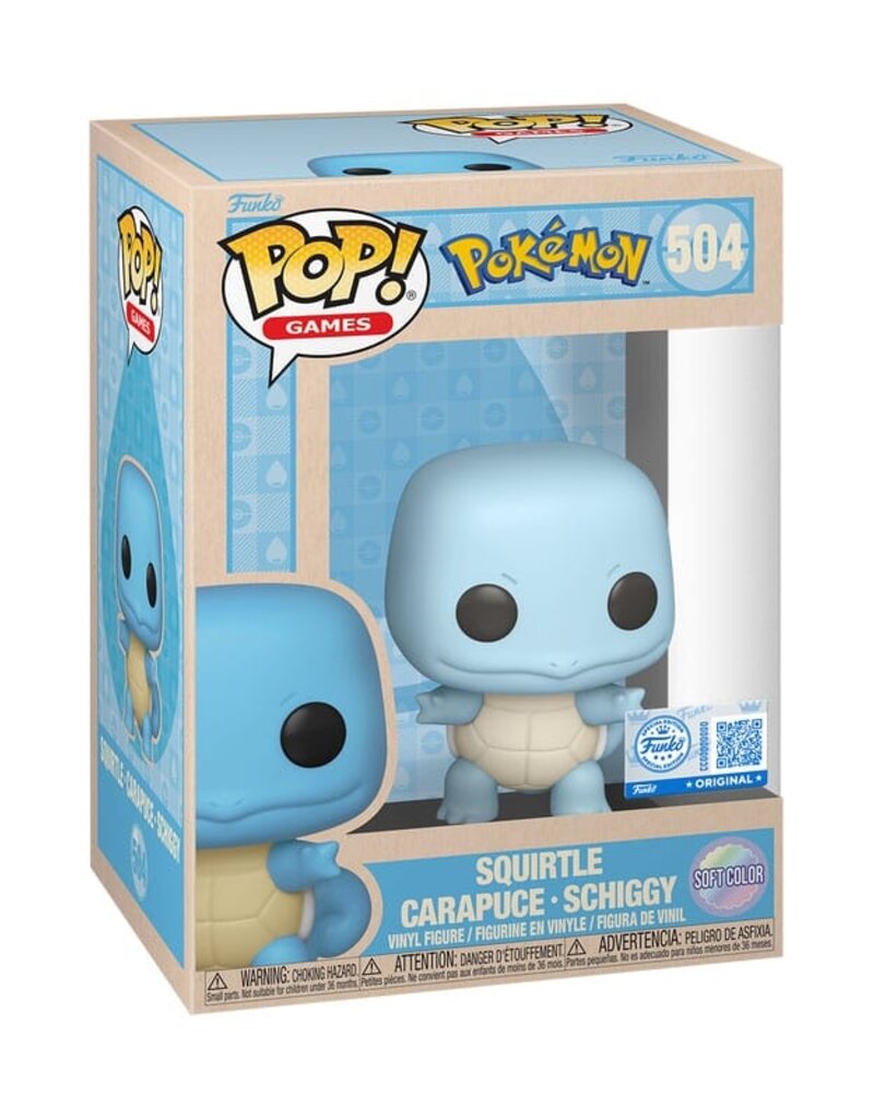 Funko Pop! Pokémon - Squirtle Soft Color - Special Edition
