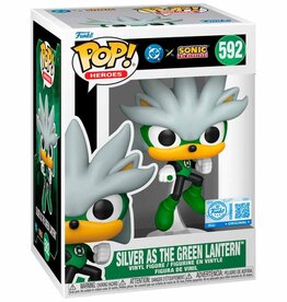 Funko Pop! DC X Sonic the Hedgehog - Silver as The Green Lantern - Special Edition
