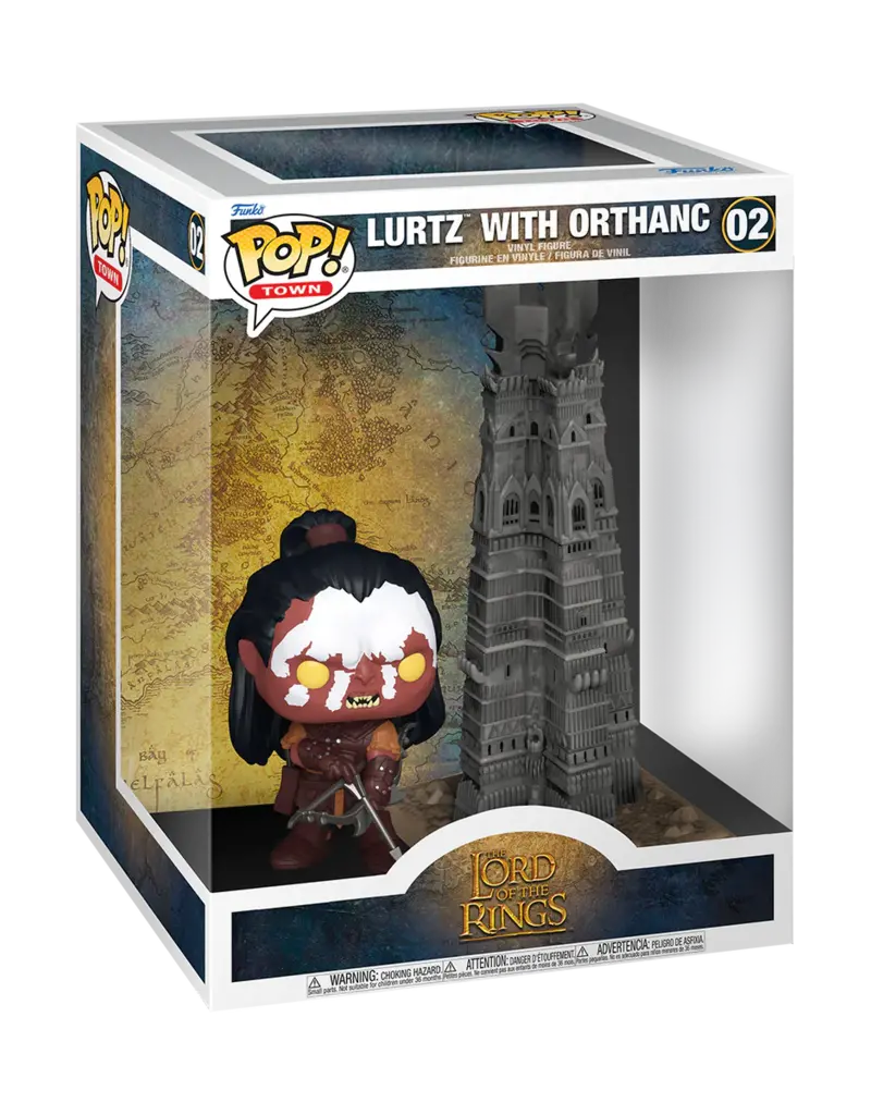 Funko Pop! Town The Lord of the Rings - Lurtz with Orthanc