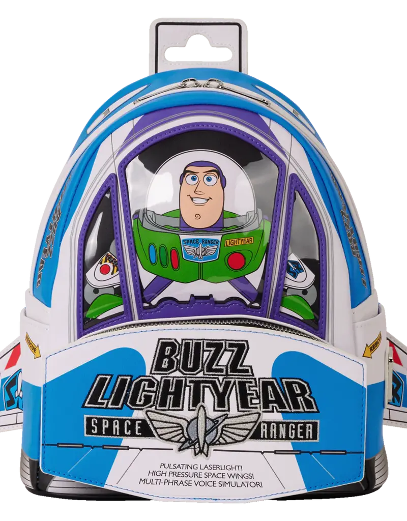 Loungefly Pixar - Toy Story Buzz Lightyear Backpack - With Sound & Glows in the Dark