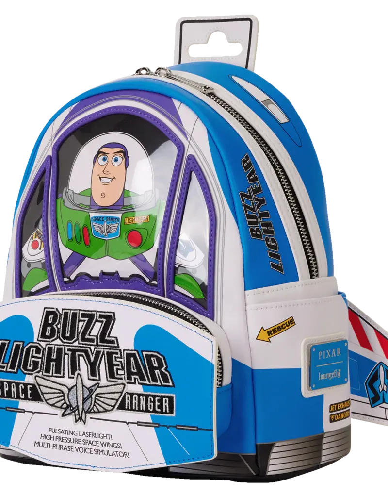 Loungefly Pixar - Toy Story Buzz Lightyear Backpack - With Sound & Glows in the Dark