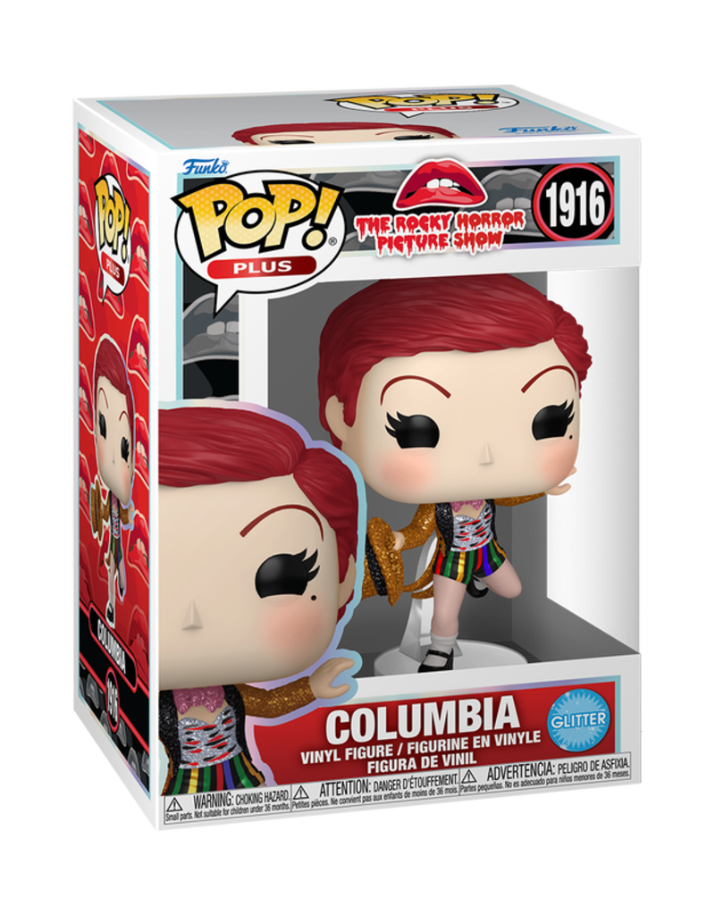 Funko Pop! Plus The Rocky Horror Picture Show - Columbia Glitter
