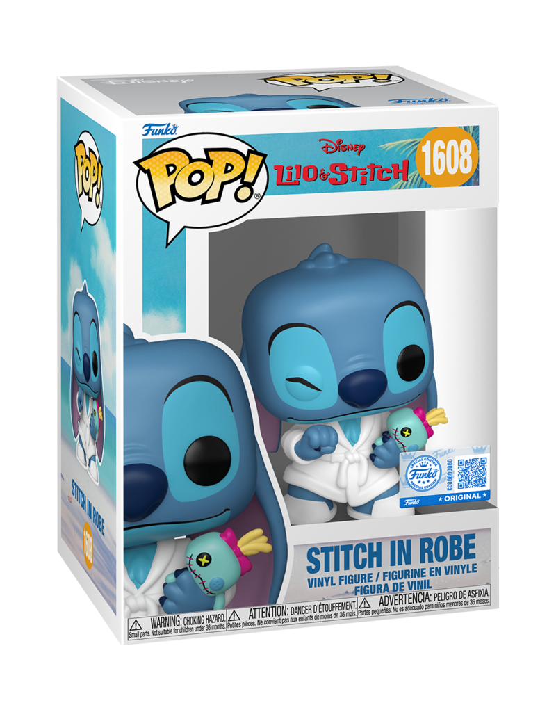 Funko Pop! Disney Lilo & Stitch - Stitch In Robe - Special Edition