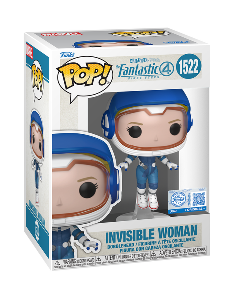 Funko Pop! Marvel The Fantastic 4 First Steps - Invisible Woman Special Edition