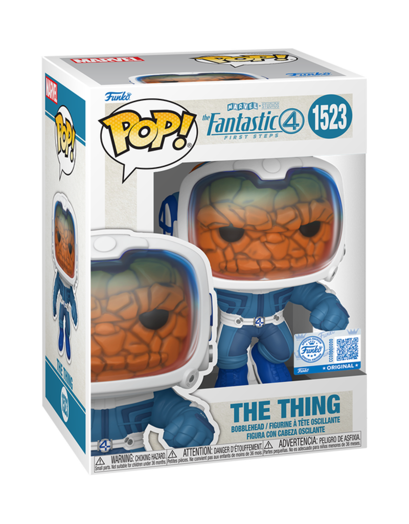 Funko Pop! Marvel The Fantastic 4 First Steps - The Thing Special Edition