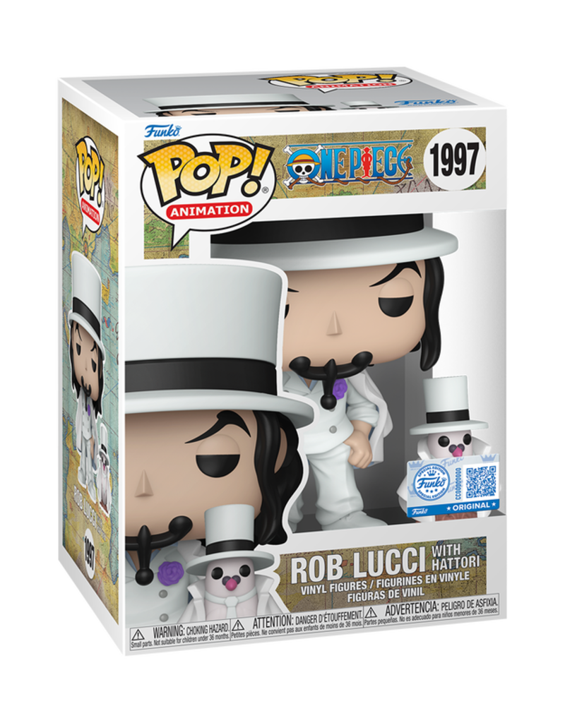 Funko Pop! One Piece - Rob Lucci With Hattori Special Edition
