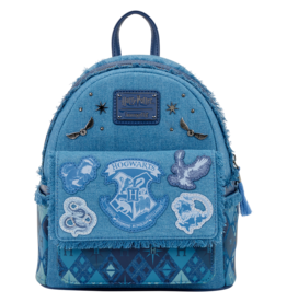 Loungefly Harry Potter - Hogwarts Denim Backpack