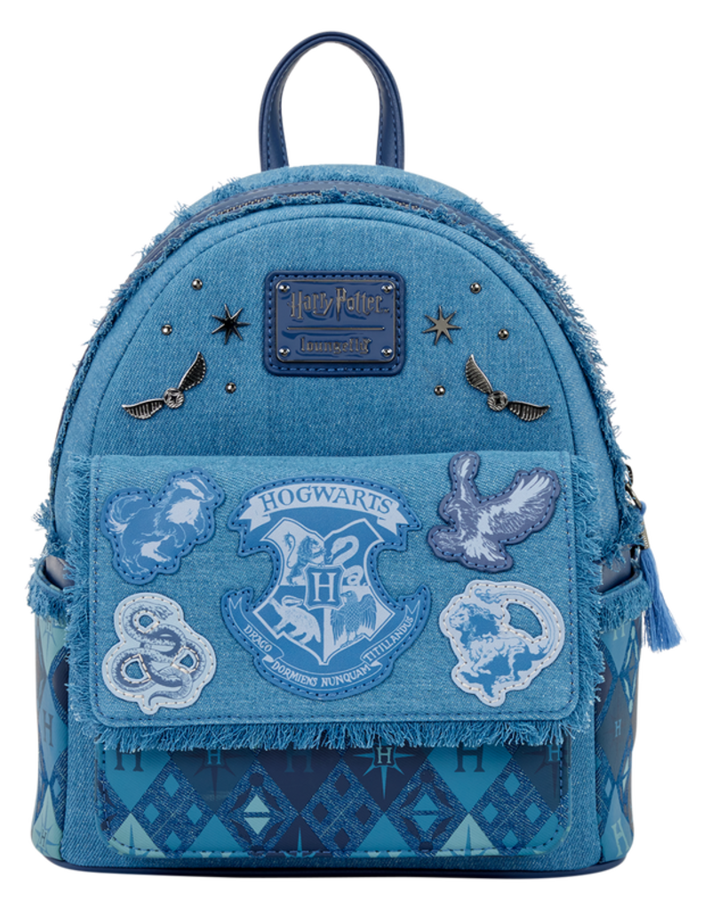 Loungefly Harry Potter - Hogwarts Denim Backpack