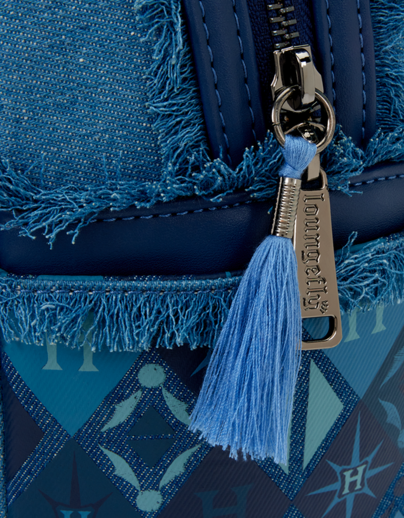 Loungefly Harry Potter - Hogwarts Denim Backpack
