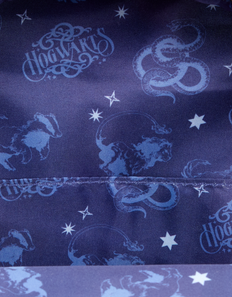 Loungefly Harry Potter - Hogwarts Denim Backpack