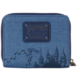 Loungefly Harry Potter - Hogwarts Denim Wallet