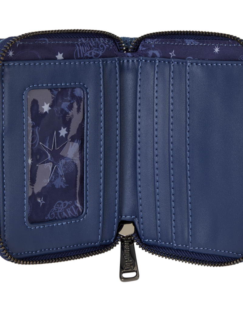 Loungefly Harry Potter - Hogwarts Denim Wallet