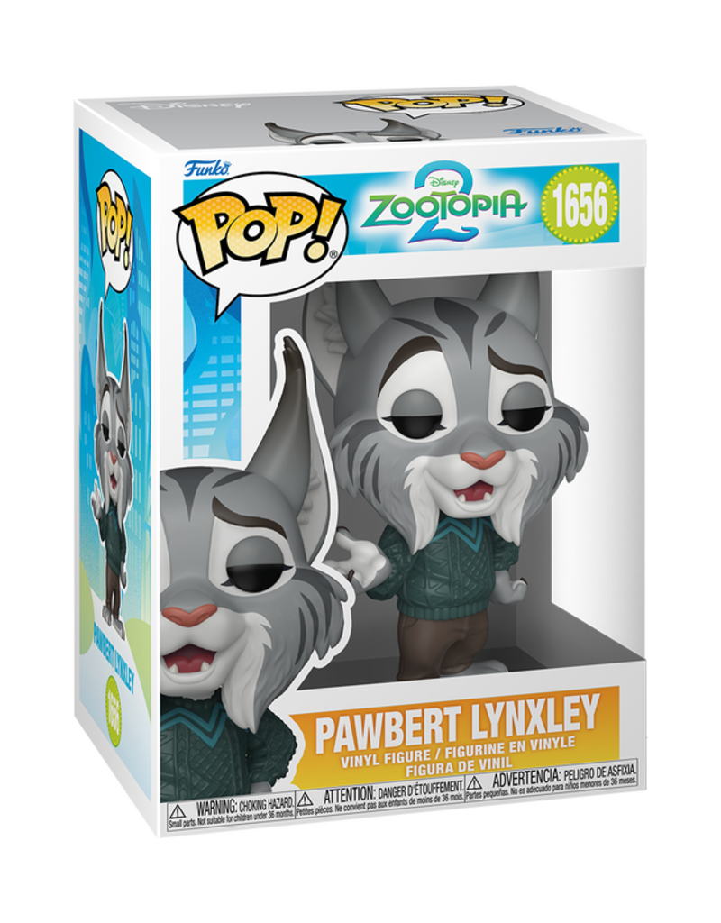 Funko Pop! Disney ZooTopia 2 - Pawbert Lynxley