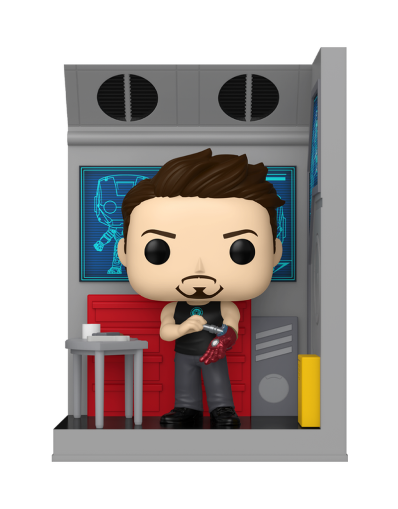 Funko Pop! Nook - Marvel Iron Man - Tony Stark in his Workshop