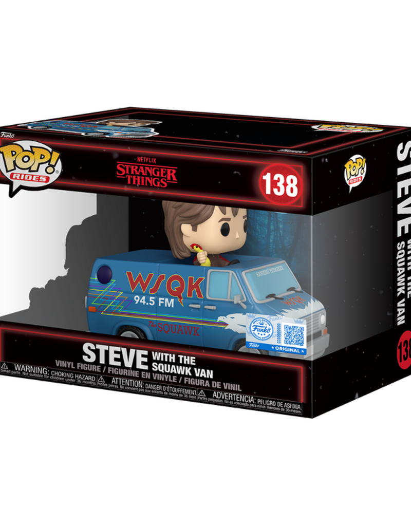 Funko Pop! Stranger Things - Steve with The Squawk Van - Special Edition