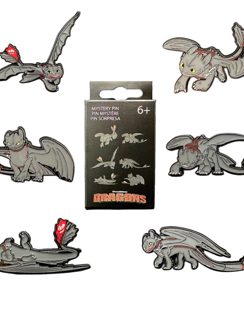 Loungefly - How to train you dragon - Toothless Blind Box Pin