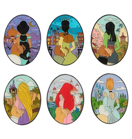 Loungefly Disney - Princess Back Holding Hand - Blind Box Pin