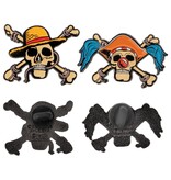 One Piece Luffy & Buggy - Pin 2 Pack