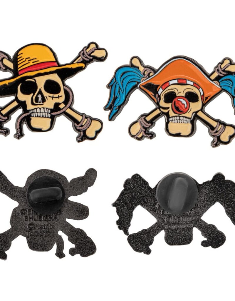 One Piece Luffy & Buggy - Pin 2 Pack