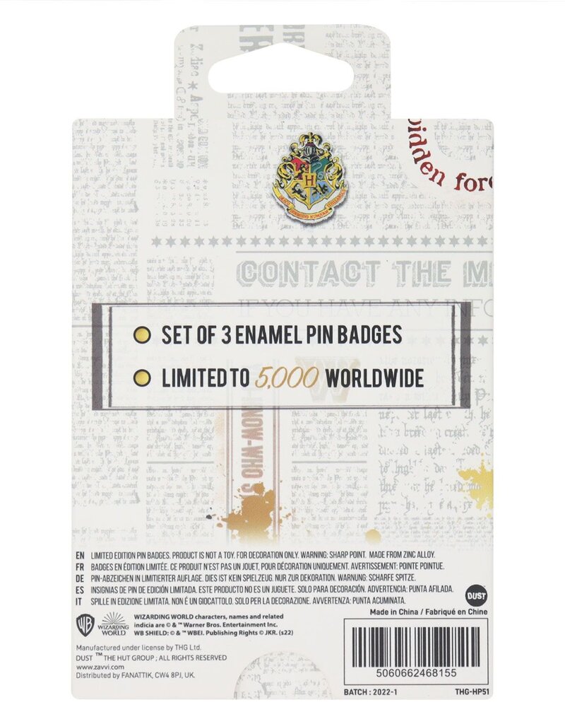 Harry Potter - Potion Pin Set Limited to 5000 pcs