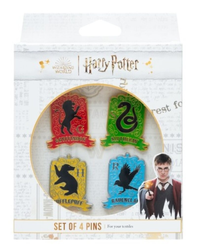 Harry Potter - The 4 Houses Pin Set