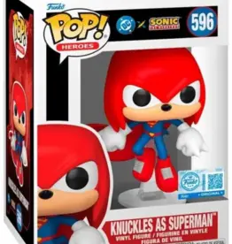 Funko Pop! DC X Sonic - Knuckles as Superman Special Edition