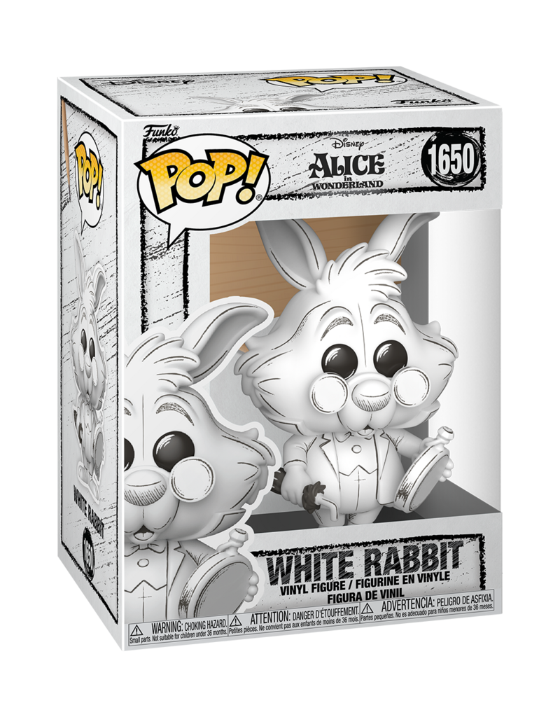 Funko Pop! Disney Sketched - Alice in Wonderland White Rabbit