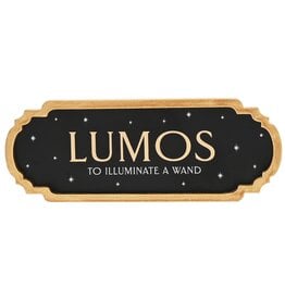 Harry Potter Mini Spell Plaque - Lumos
