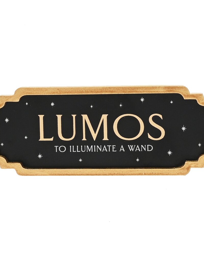 Harry Potter Mini Spell Plaque - Lumos