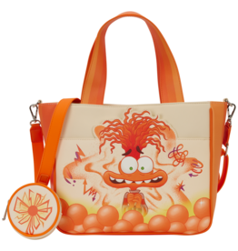 Loungefly Pixar Inside out 2 Tote Crossbody  With Coin Bag