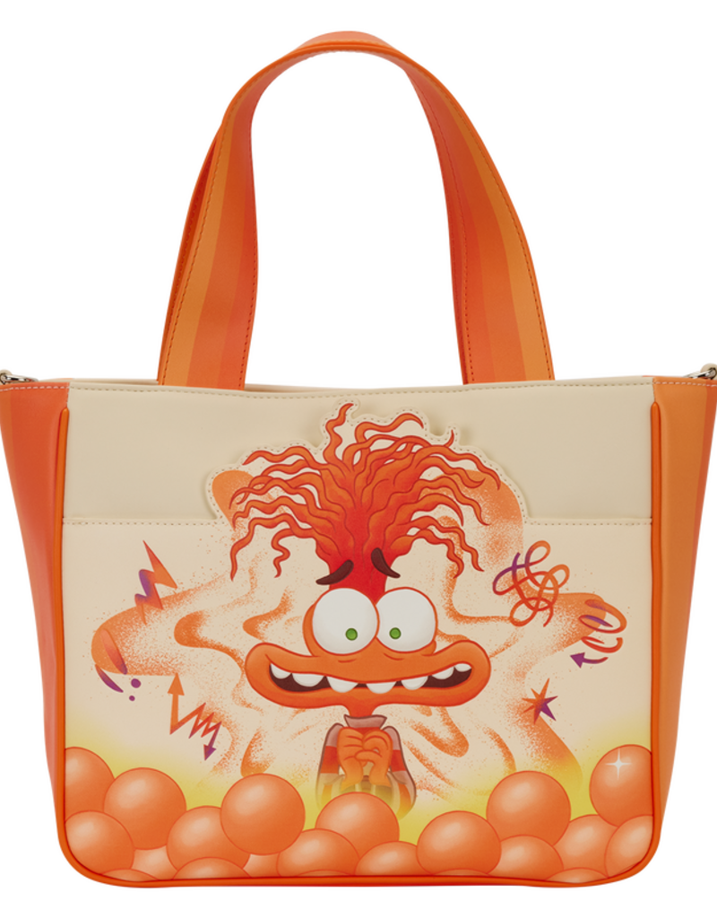 Loungefly Pixar Inside out 2 Tote Crossbody  With Coin Bag