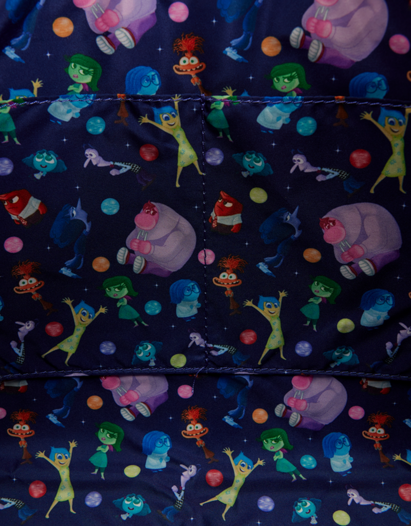 Loungefly Pixar Inside out 2 Tote Crossbody  With Coin Bag