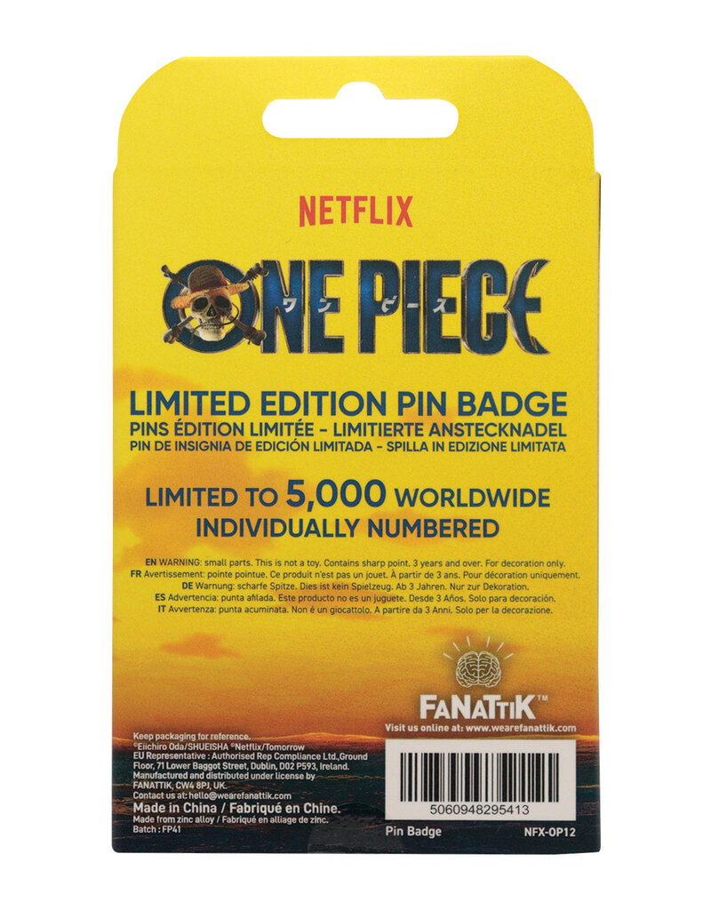 One Piece Pin - Limited to 5000 pcs Worldwide