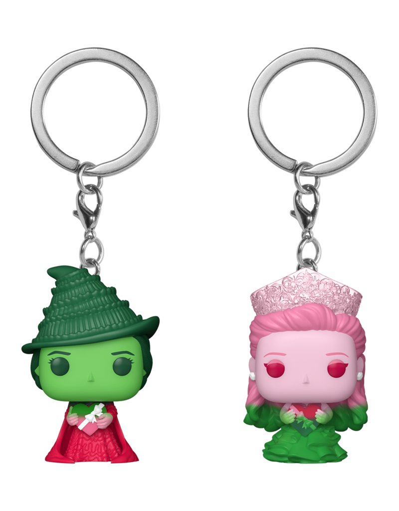 Funko Pocket Pop! Wicked Elphaba & Glinda Keychain 2-Pack