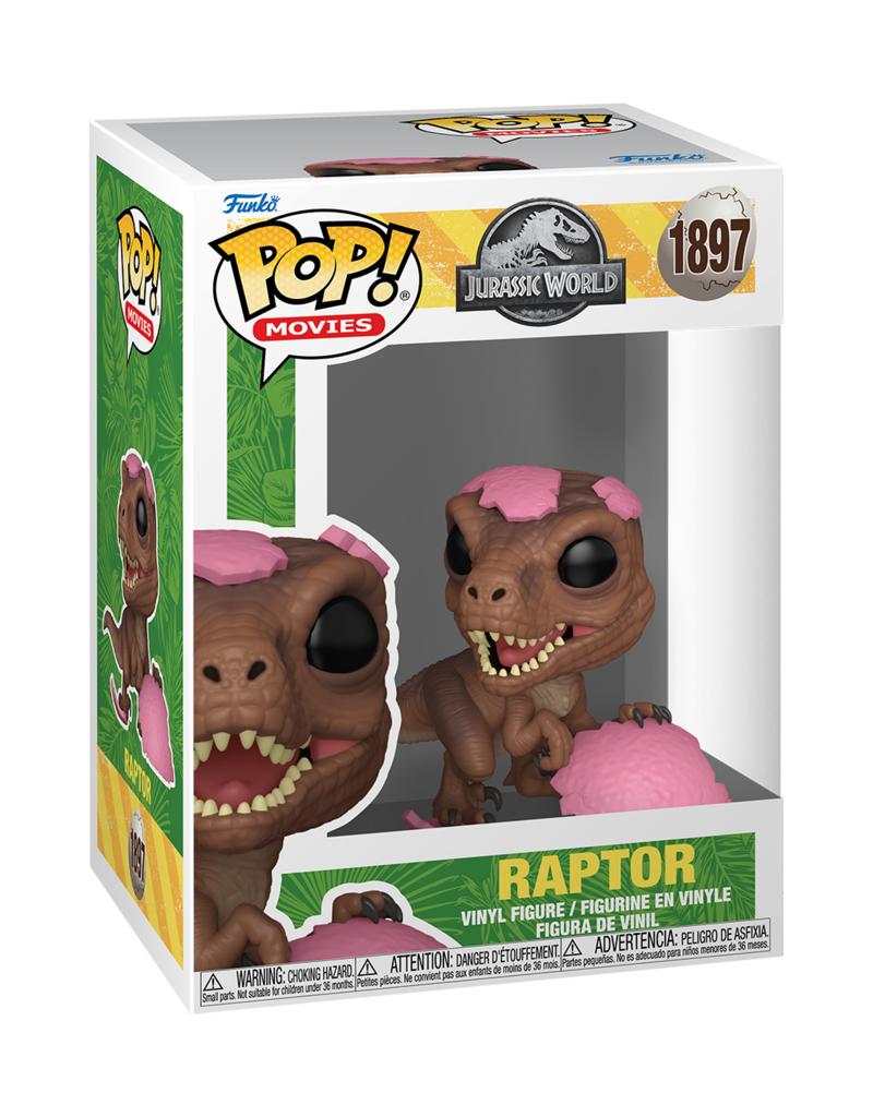 Funko Pop! Jurassic World - Raptor with Egg