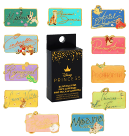 Loungefly Princess Signature Plate - Blind Box Pin